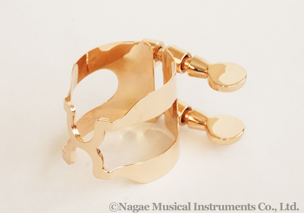 ハリソン B♭クラリネットリガチャーグローバル復刻版 ピンクゴールド