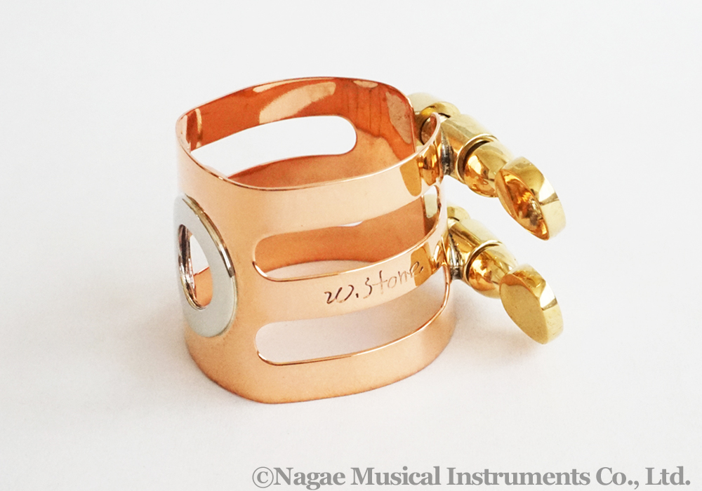 ウッドストーン B♭クラリネットリガチャー コパー｜ 管楽器専門店