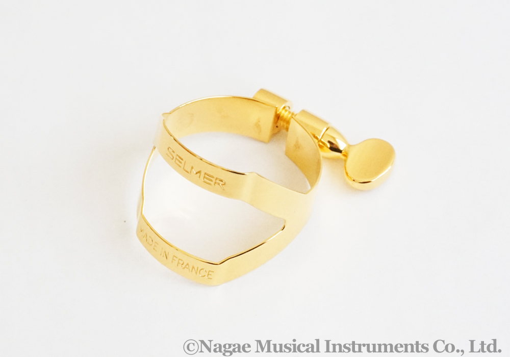 セルマー ソプラノサックスリガチャー ゴールド GP｜ 管楽器専門店