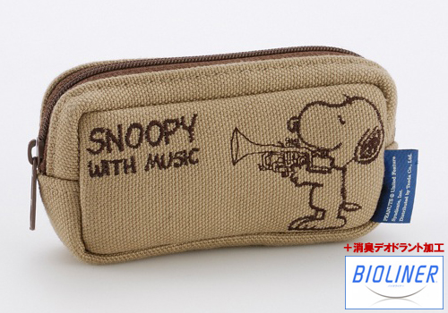 スヌーピーマウスピースポーチ トランペット用