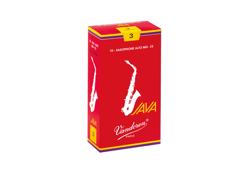 バンドレン アルトサックスリード JAVA ファイルド レッドカット