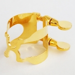 BG アルトサックスリガチャー&キャップ Tradition GP(ゴールド) L11