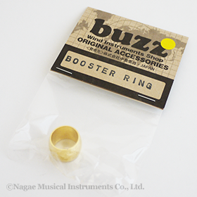 BUZZ トランペットマウスピース用ブースターリング GP ゴールド