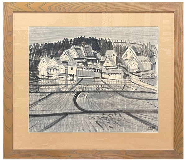 藤巻嶺コンドル10号 日本画共シール