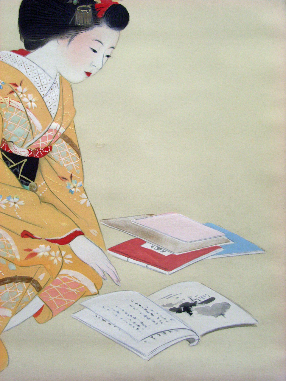 Web書画ミュージアム 梶原緋佐子 舞妓散見/長良川画廊