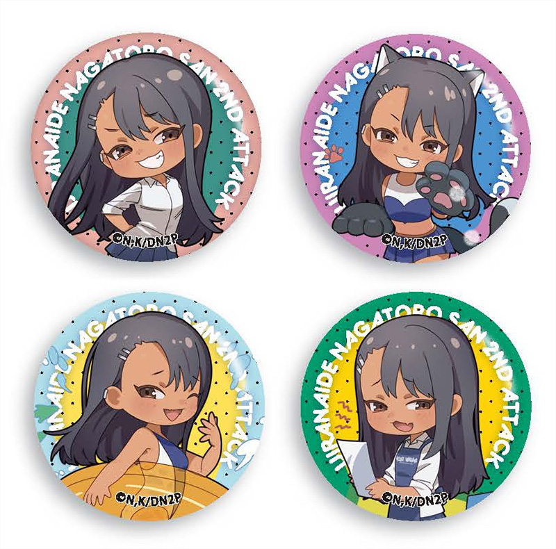 イジらないで、長瀞さん】描き起こしミニキャラ 缶バッチ｜GOODS｜TV