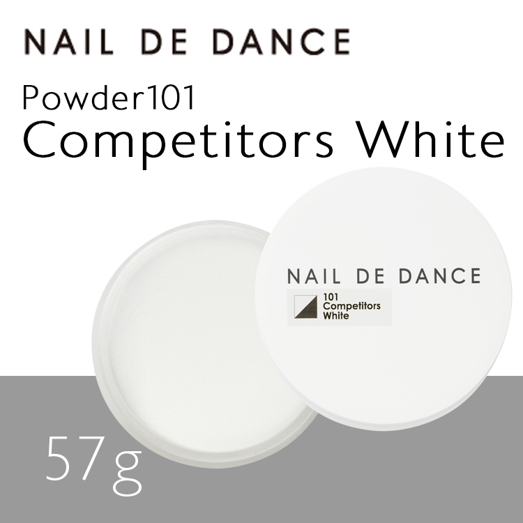 NAIL DE DANCE パウダー 101 コンペティターズホワイト 20g | Nail