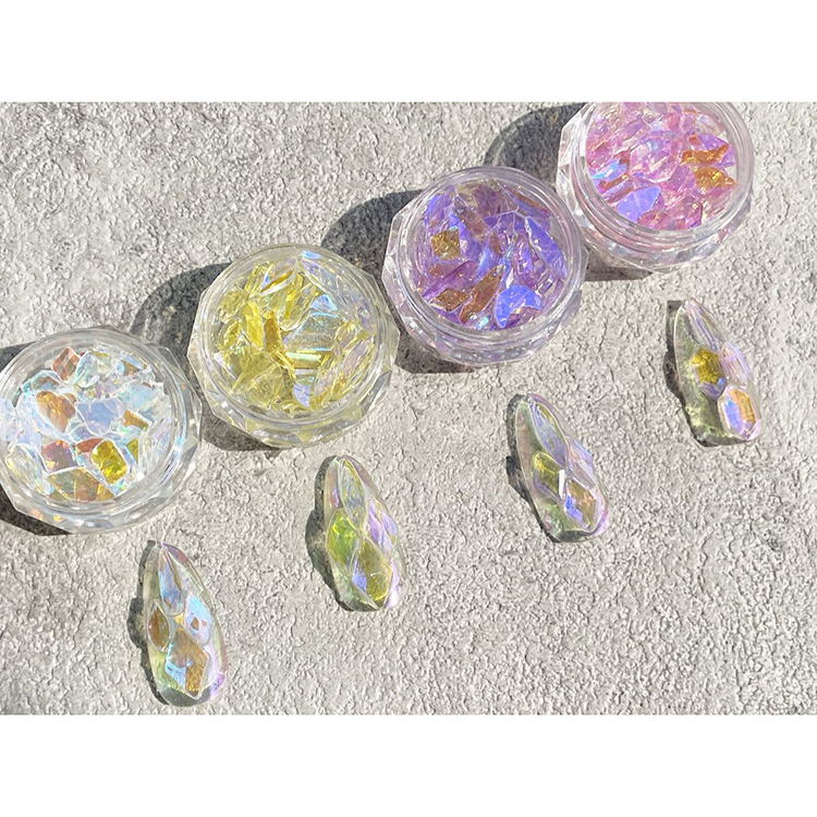 限定 ageha オーロラストーンMIX パープル | Nail Labo Online Shop