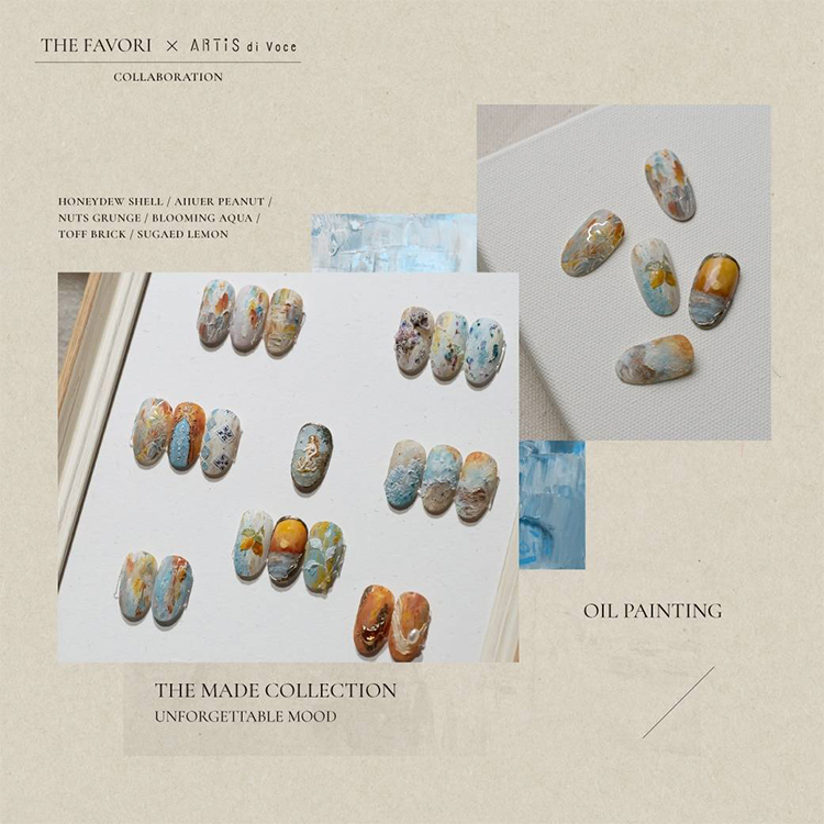 ARTiS di Voce ×THE FAVORI THE MADE GEL COLLABORATION | Nail Labo