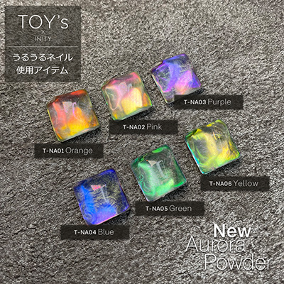 TOY's × INITY ニューオーロラパウダー 9色セット | Nail Labo Online