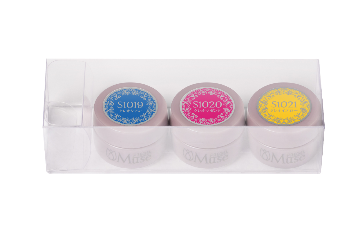 プリジェル ミューズ クレオシリーズ 3g×3色セット | Nail Labo Online
