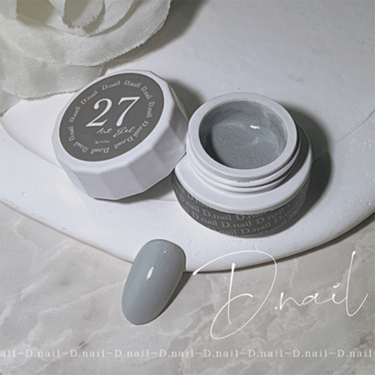 D.nail アートジェル27 (極ジェル) グレー | Nail Labo Online Shop