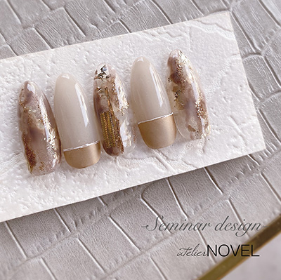 NOVEL ラミナシリーズ(シャンパンゴールド) | Nail Labo Online Shop