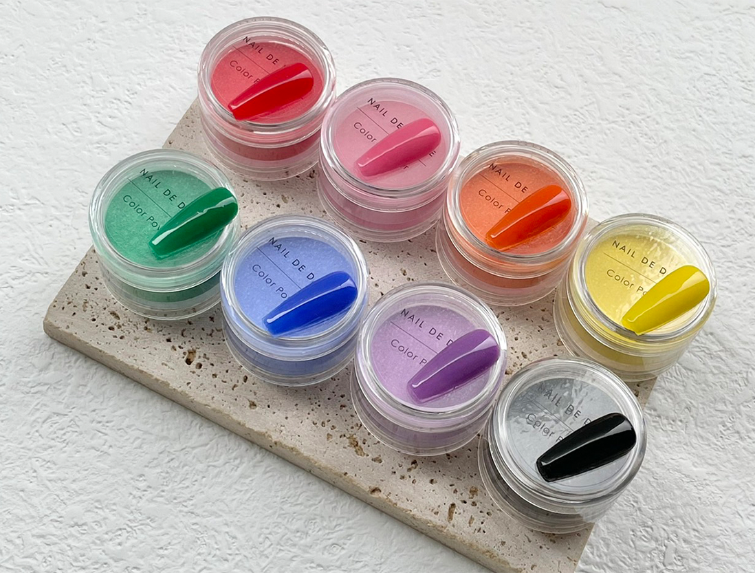 NAIL DE DANCE カラーパウダーVivid&Neon 2024年8月5日RELEASE | Nail