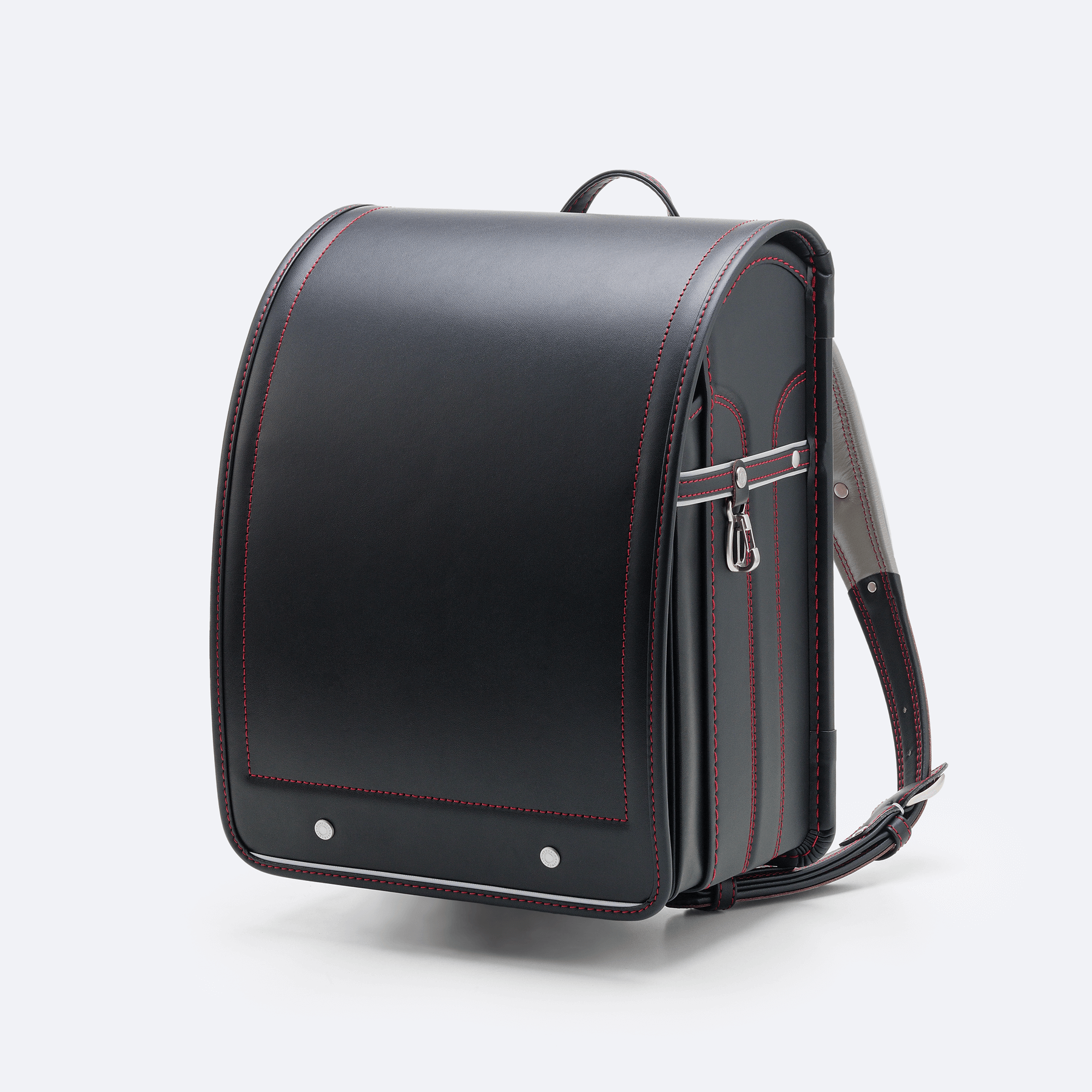 ランドセル|中村鞄製作所【公式】 / No.6 牛革ボルサ 黒/レッド（2027年）