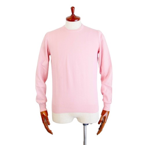 GRAN SASSO グランサッソ 12G ソフトコットン クルーネック ニット 12