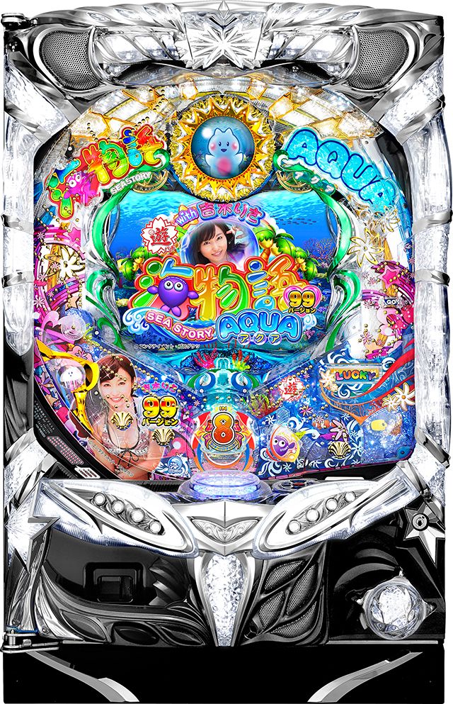 三洋 CRA海物語アクアwith吉木りさ【LED不問 枠色指定不可 中古