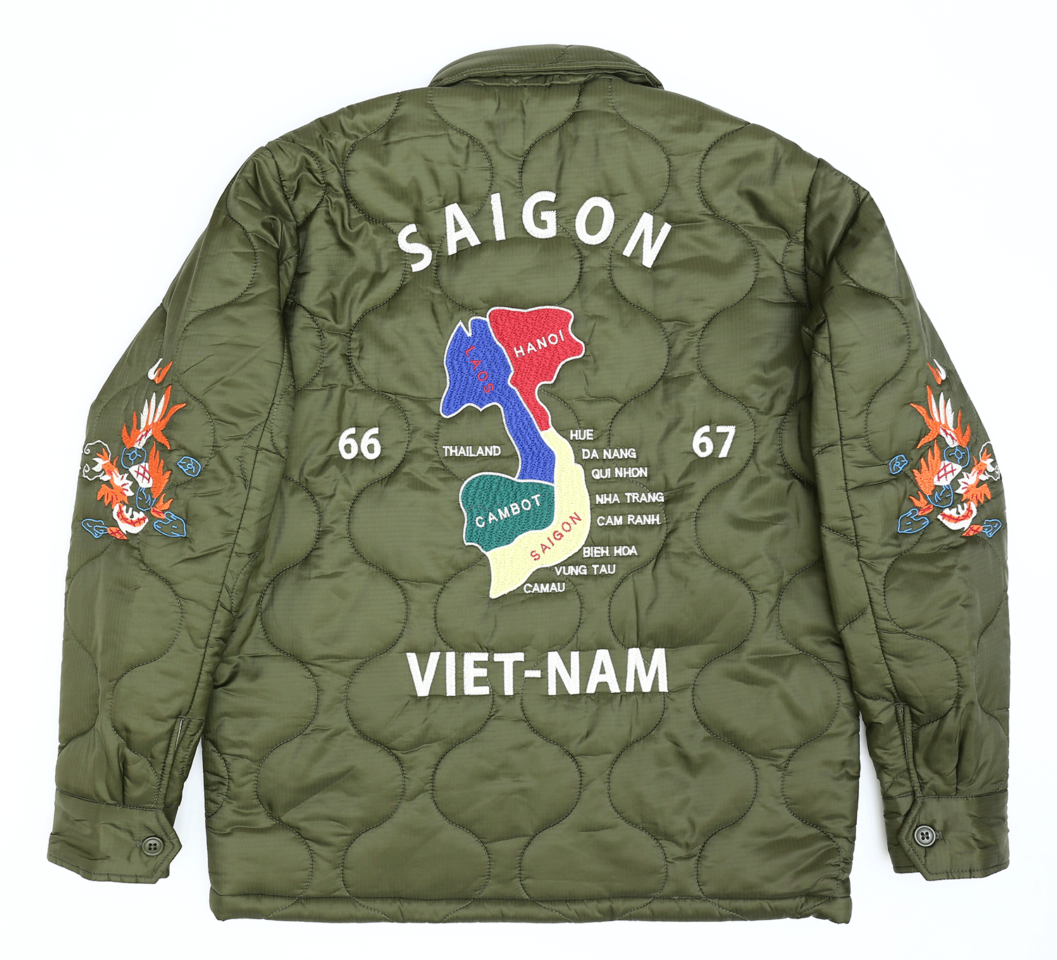 HOUSTON ベトナム スーベニア ジャケット ミリタリーショップ 革ジャン