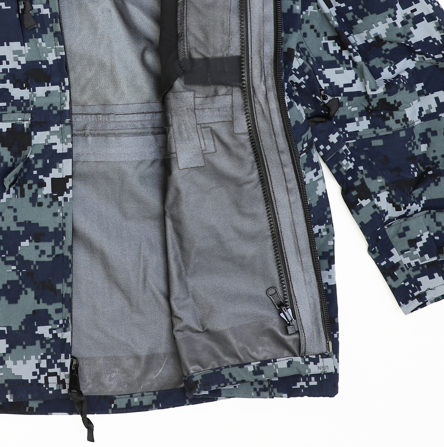 米軍実物 US NAVY NWU GORE-TEX PARKA NAVY DIGITAL アメリカ海軍