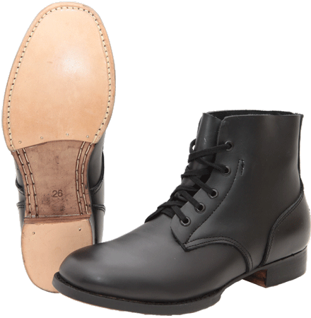 陸戦隊兵用編上靴 ミリタリーショップ 革ジャン 中田商店