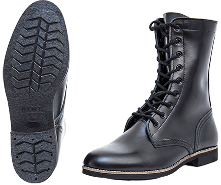 日本陸軍 将校編上靴 ミリタリーショップ 革ジャン 中田商店