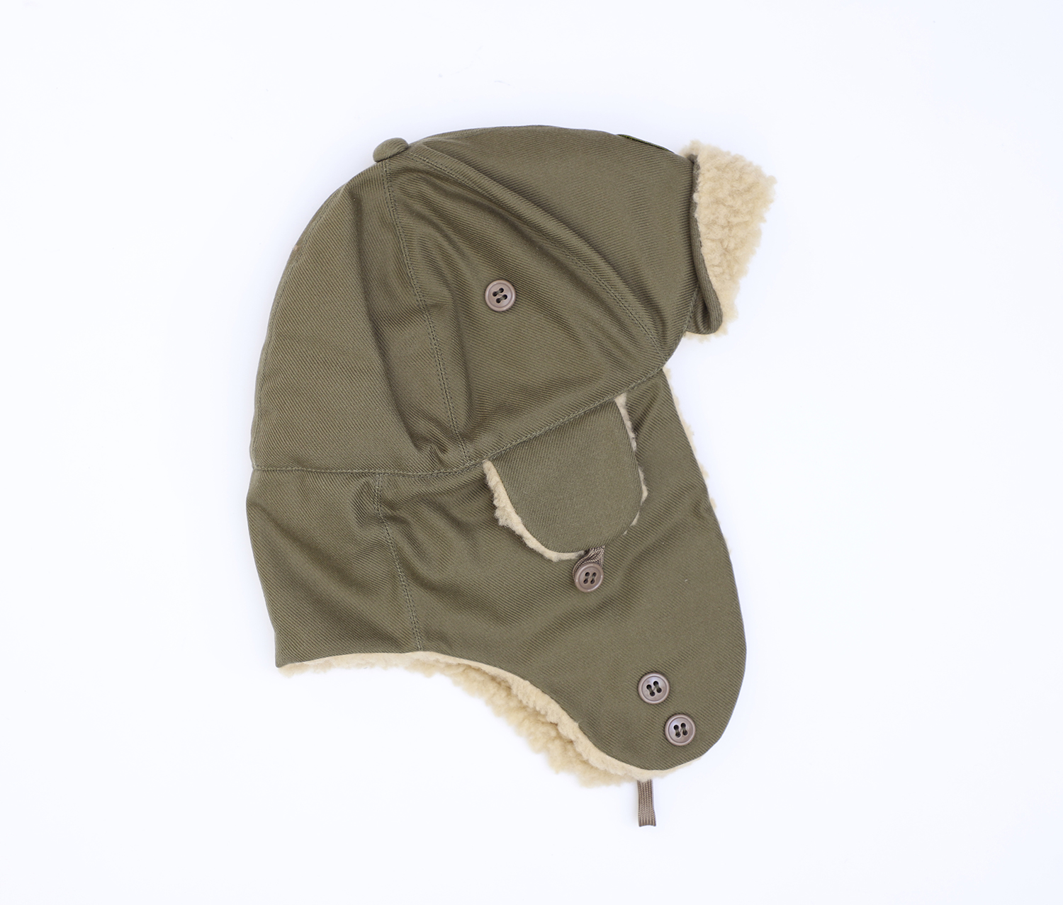 陸軍将校防寒帽 ミリタリーショップ 革ジャン 中田商店