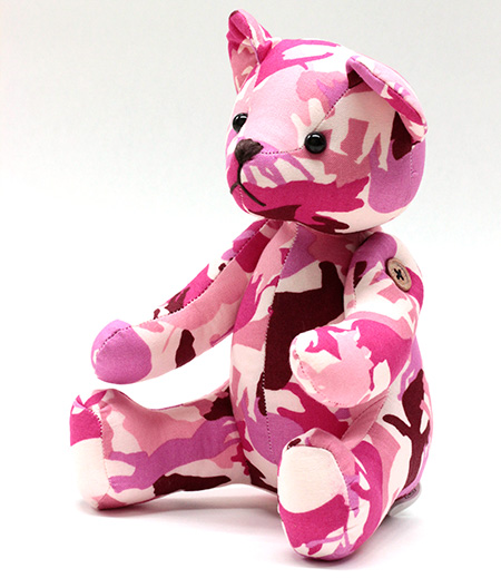 てぬぐま（ピンク／迷彩動物SCP） 浅草中屋-商品詳細：浅草中屋