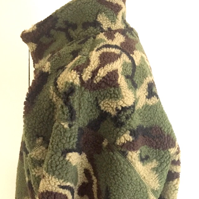 迷彩柄ボアフリースジャケット | スタイリングログ – 武蔵小杉の