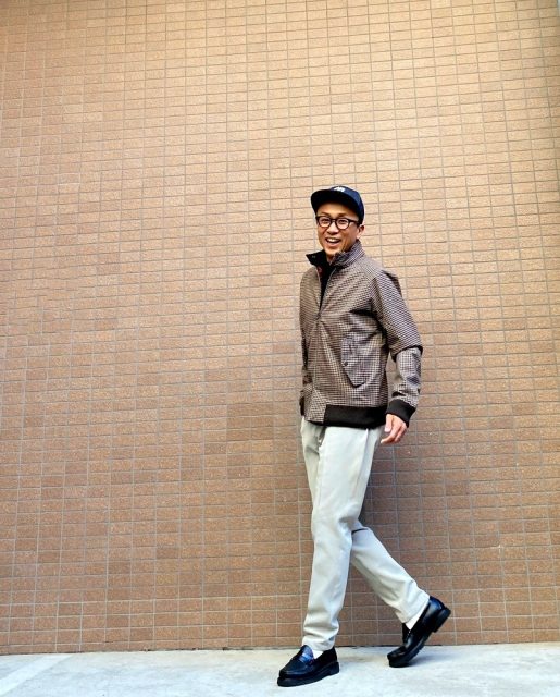 Barbour × BARACUTA》 Porton Shower Proof Blouson | スタイリング