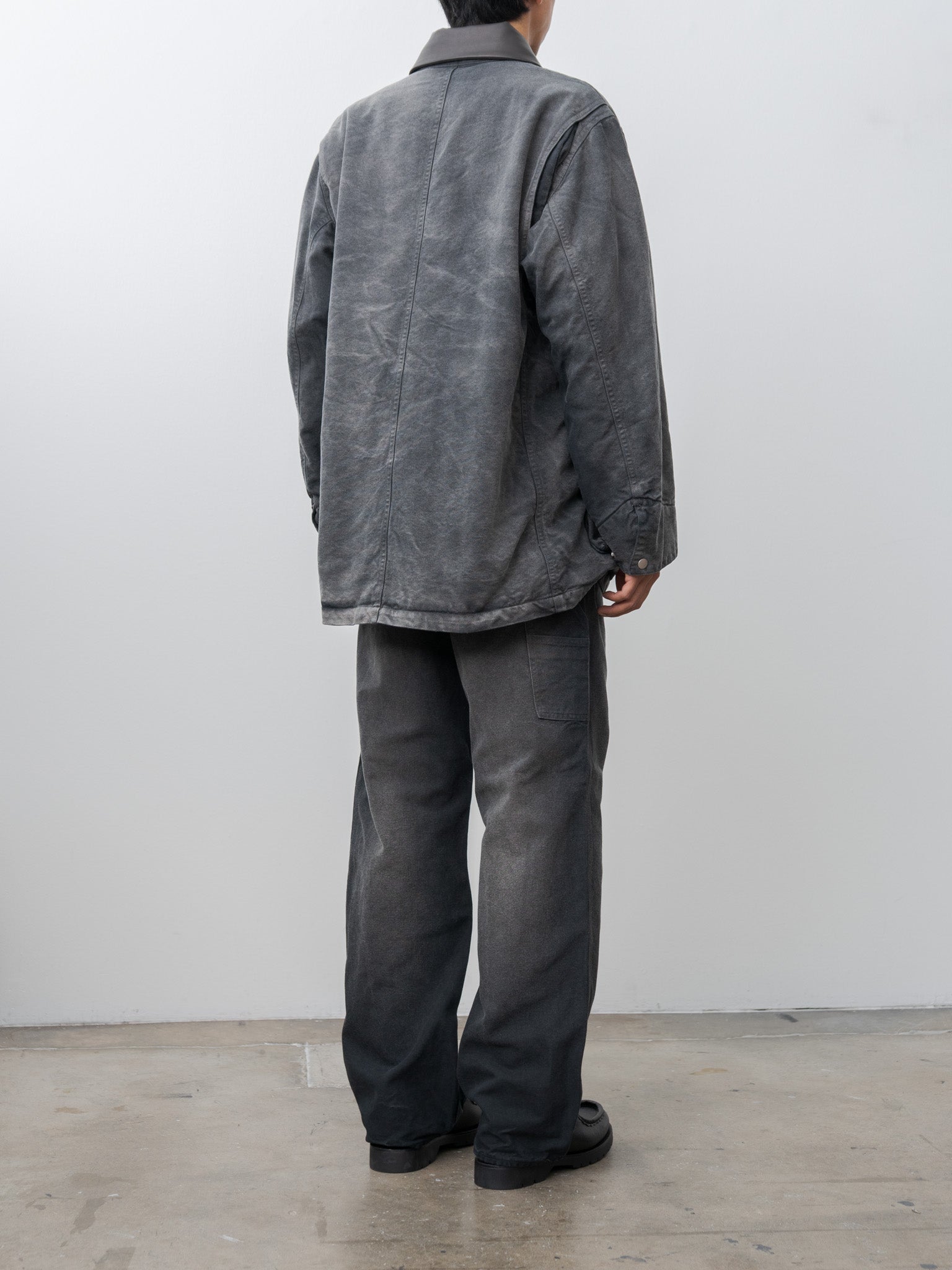 Namu Shop - Auralee Product Dyed Organic Cotton Duck Blouson