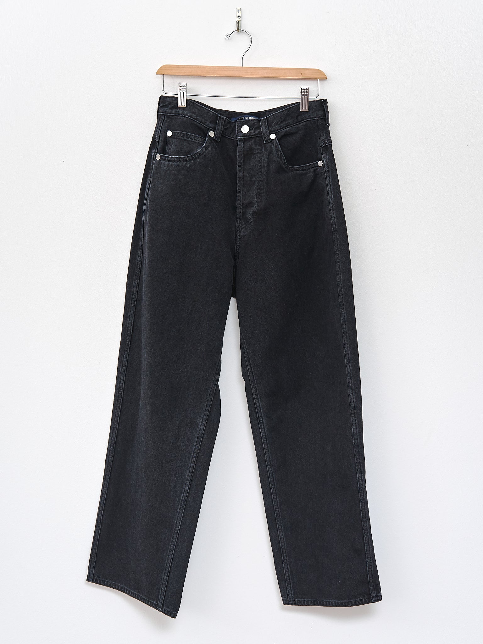 Namu Shop - Sofie D'Hoore Peggy Denim - Black Cotton Denim