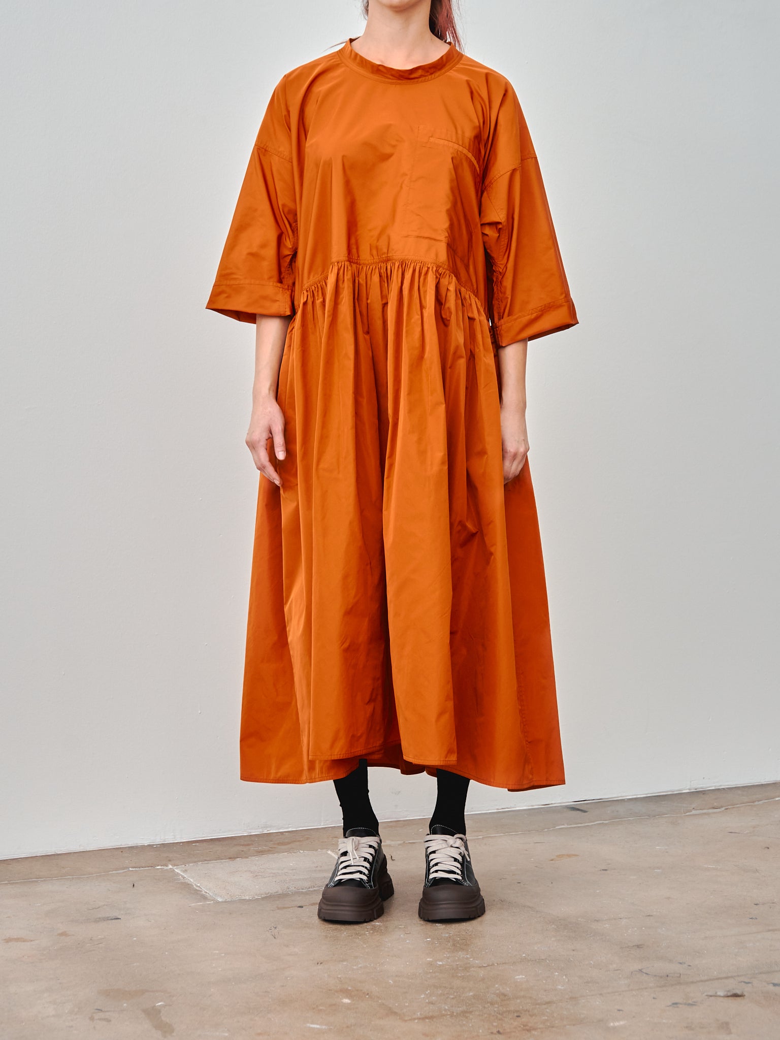Namu Shop - Sofie D'Hoore Delos Dress - Curcuma (Orange)