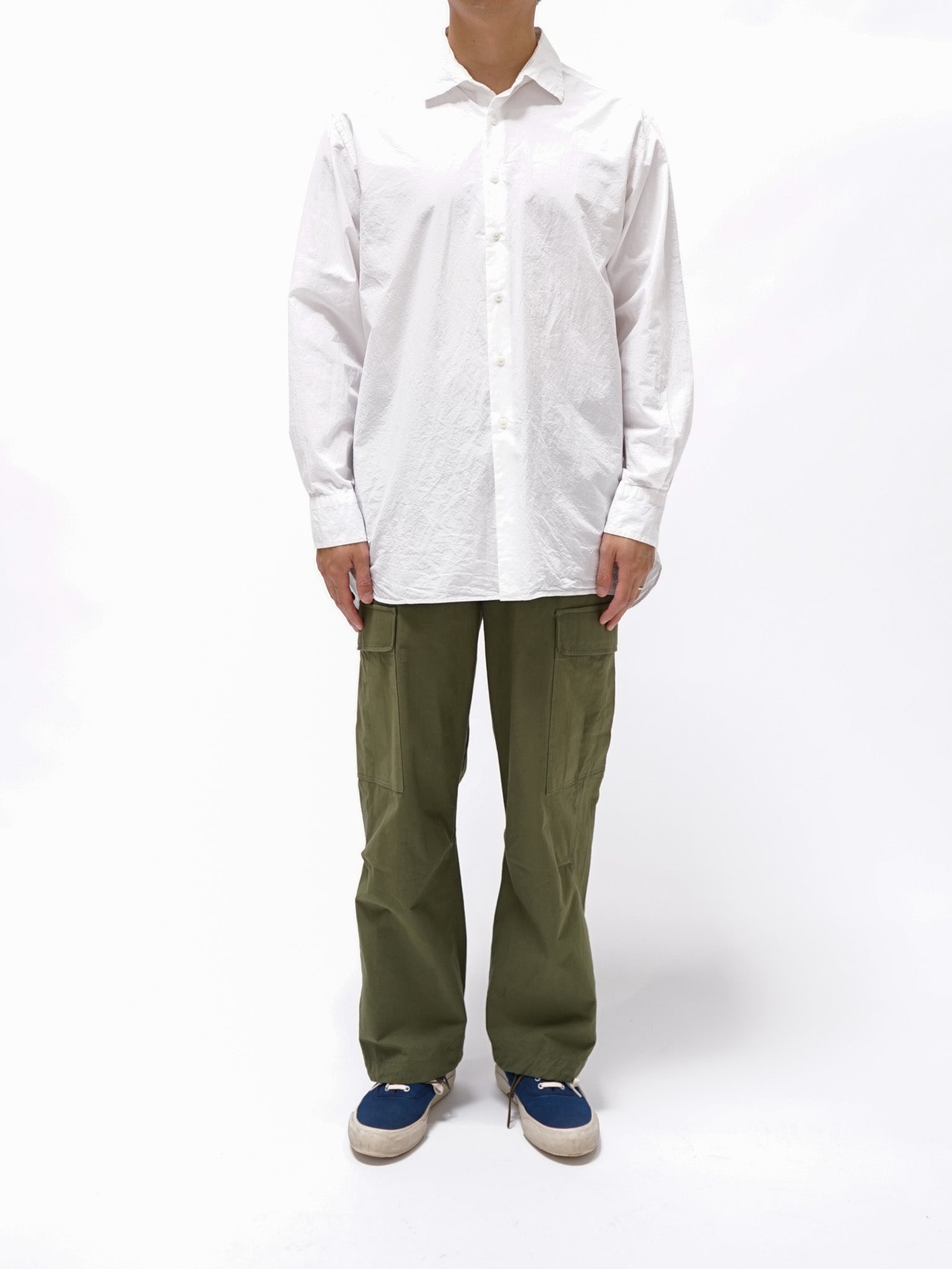 Namu Shop - Casey Casey Big Raccourcie Shirt - Off White