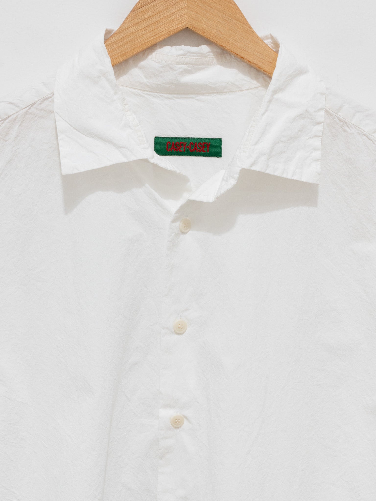 Namu Shop - Casey Casey Big Raccourcie Shirt - Off White