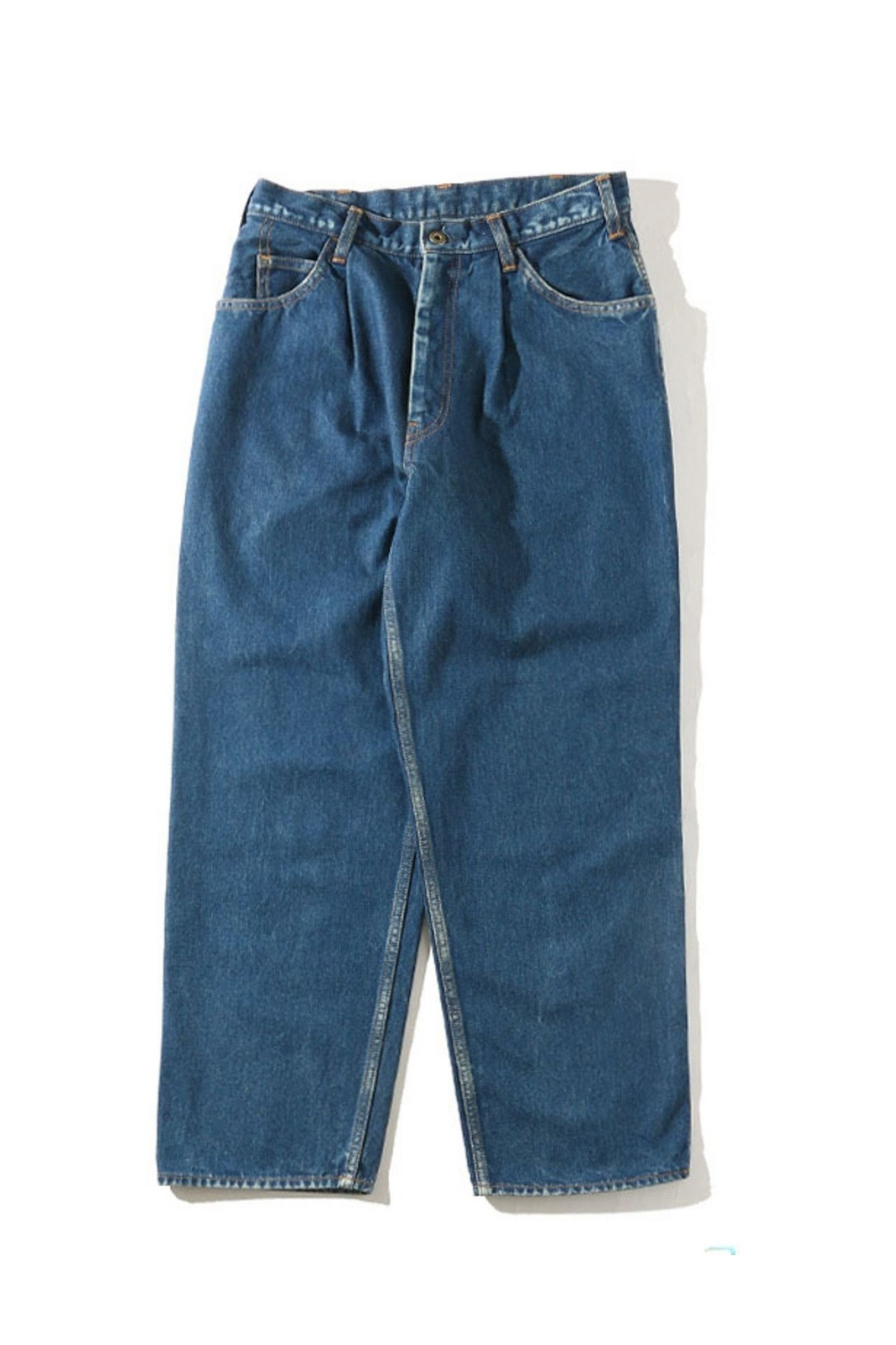 EVCON - 5POCKET TUCK WIDE DENIM/タックワイドデニムパンツ | NapsNote