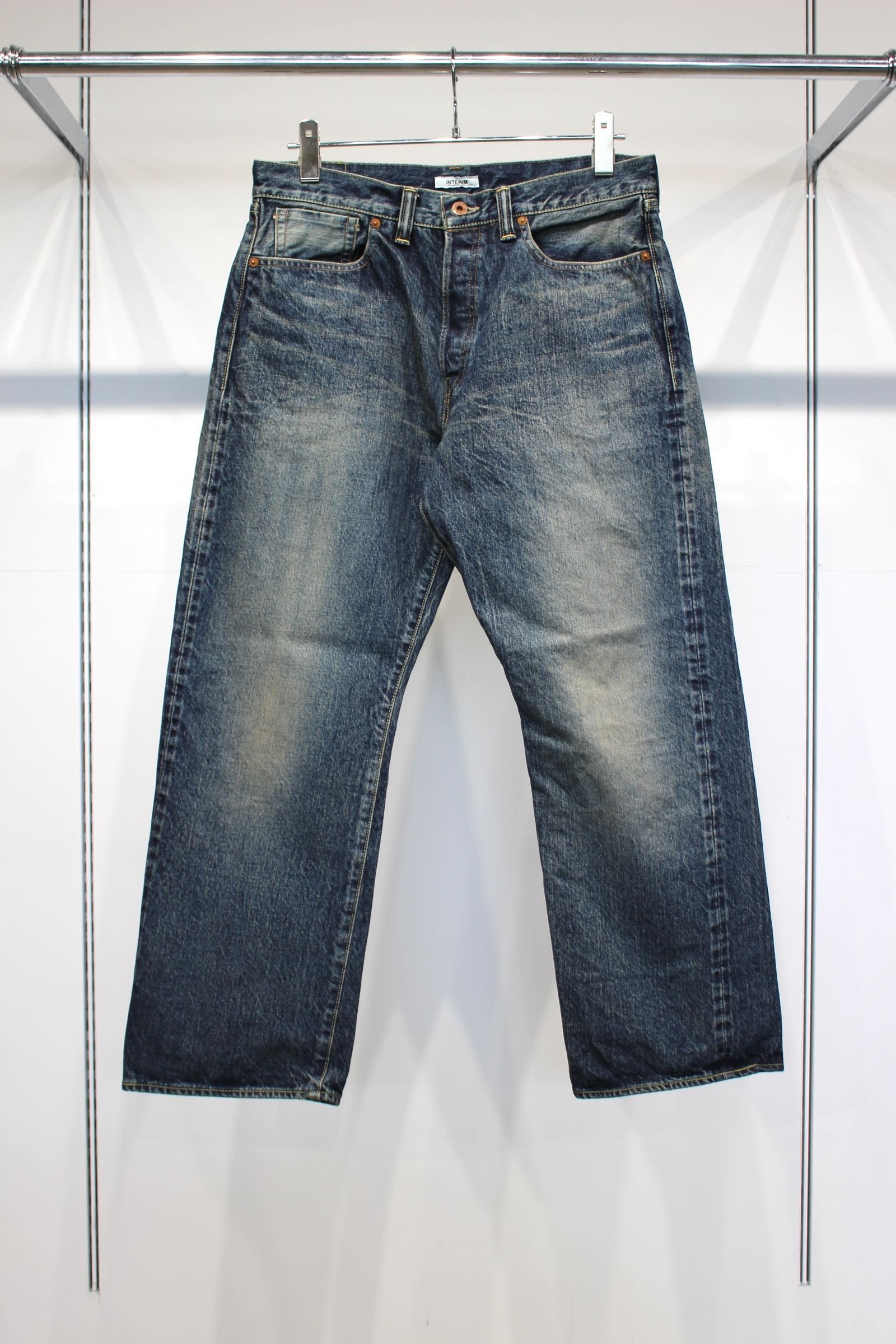 INTERIM - CLASSIC HEAVY KIBATA SHUTTLE WWII 1943 DENIM JEANS | C