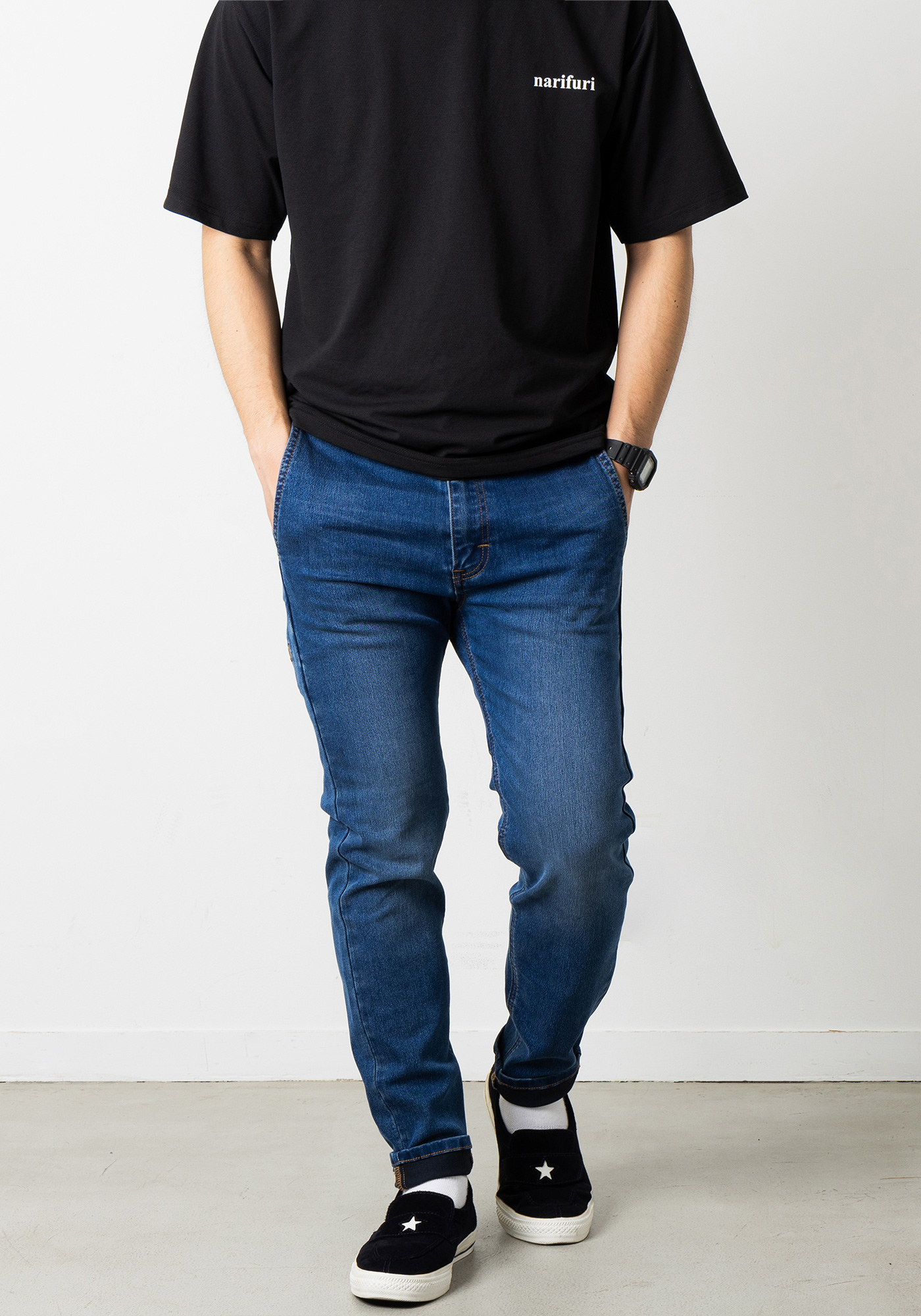 narifuri×Lee サイクルスキニーデニムパンツ｜narifuri オンラインストア