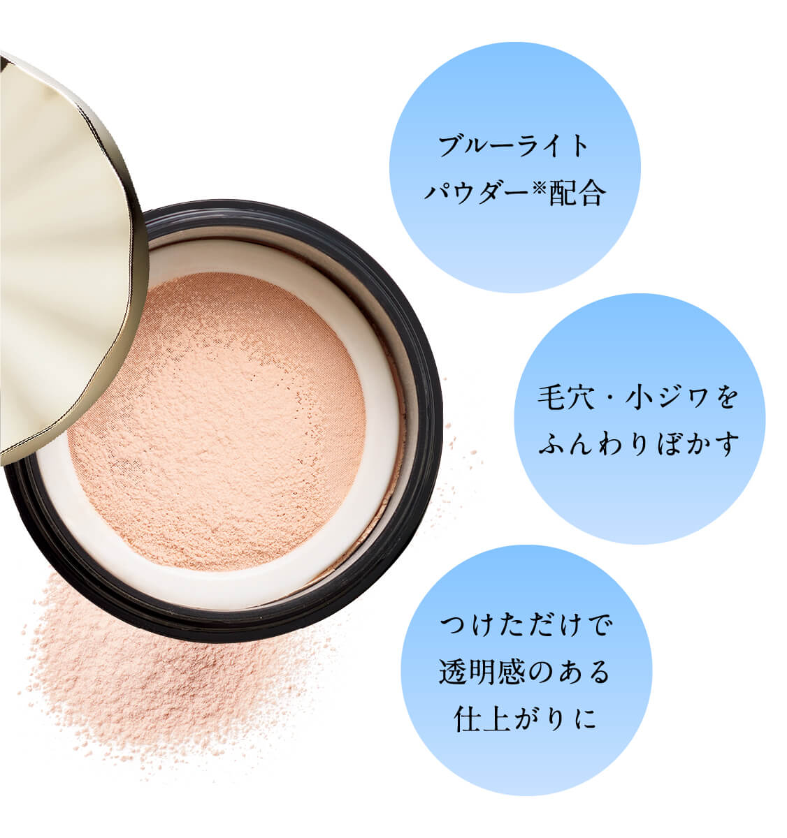 光ニュアンスパウダー 光で操る美肌印象 SELGRACE パウダーシリーズ