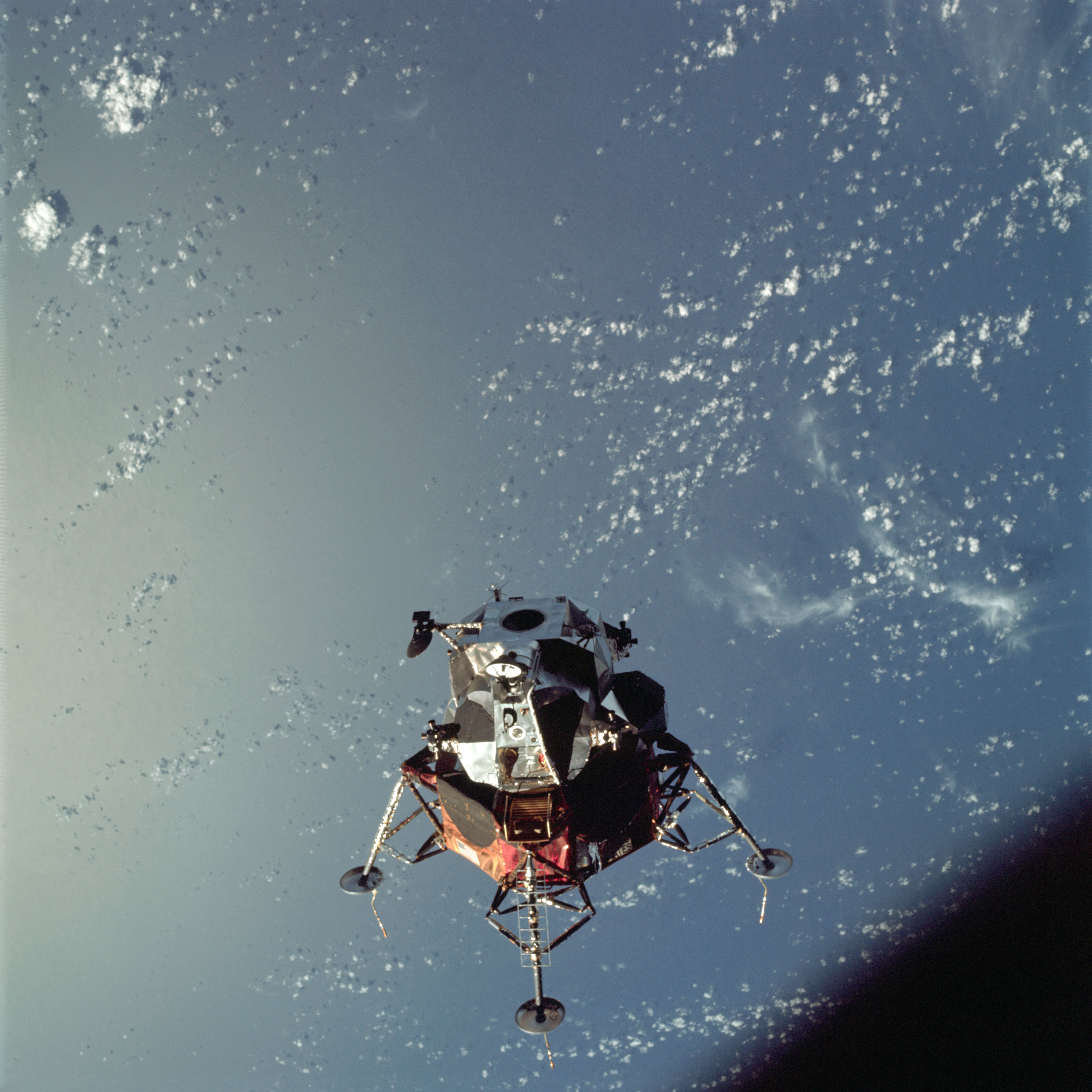 Apollo 9 Crew Completes First Command and Lunar Module Docking in