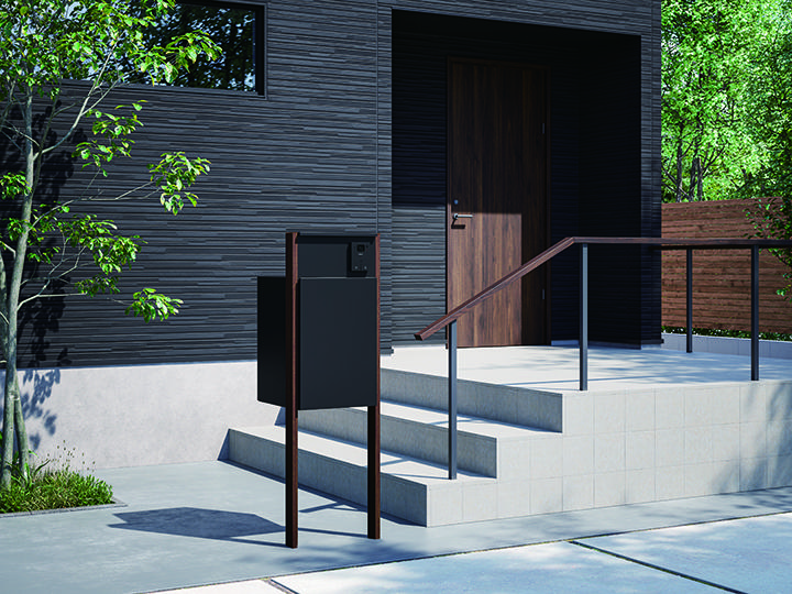 門柱ユニットタイプ Nasta Box +POST | ポスト | 製品情報 | 株式会社