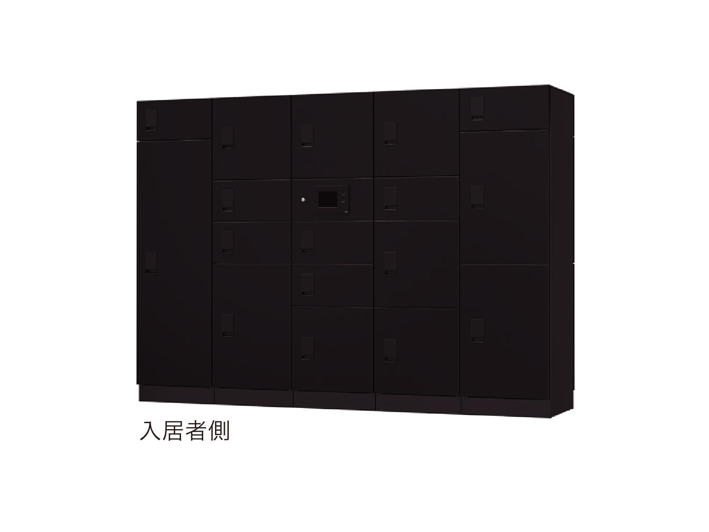 宅配ボックス（STANDARD） 前入後出／スマートキー・防水タイプ KS