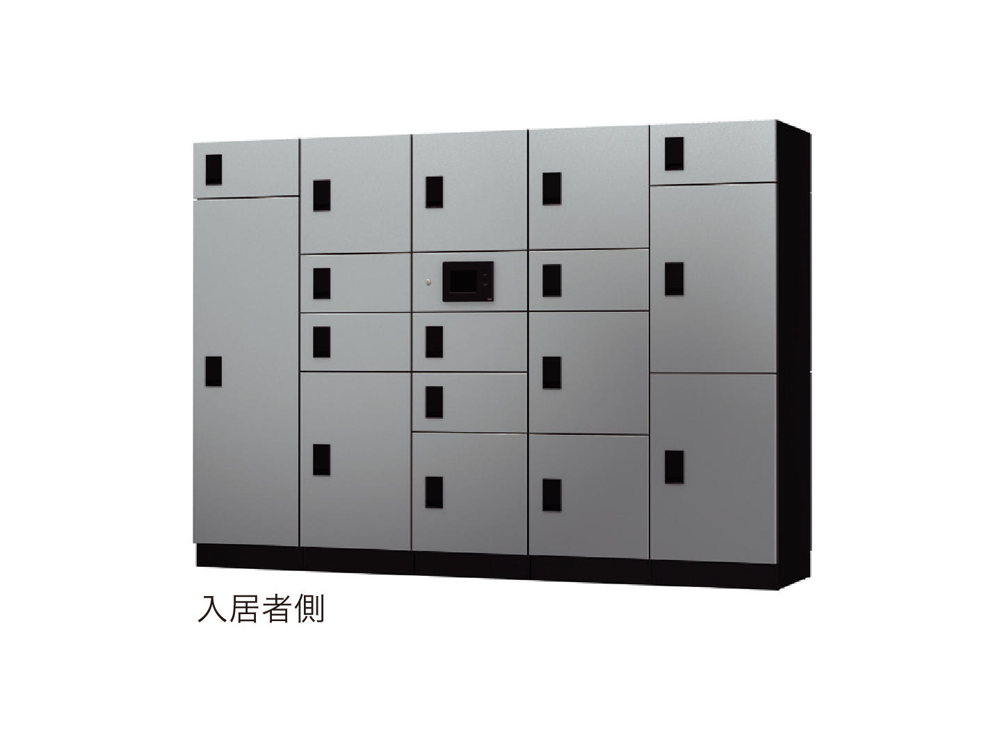 宅配ボックス（STANDARD） 前入後出／スマートキー・防水タイプ KS