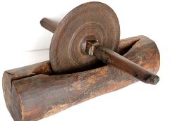 薬研（やげん） 木製 A69 - 骨董、古民具、古書の“芳栄堂”