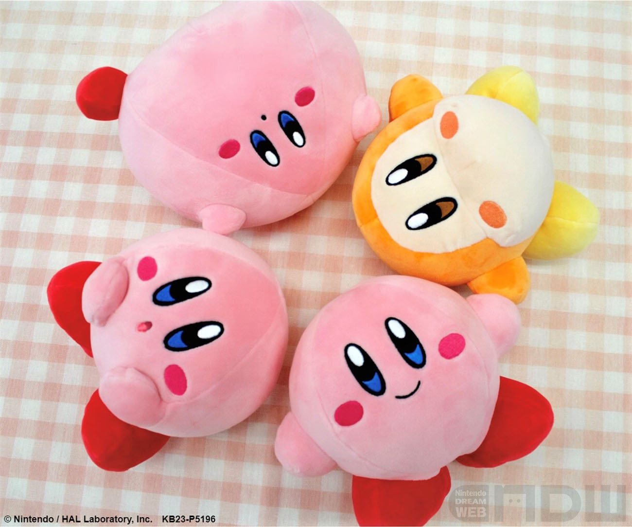 プライズ商品にもちもち素材のぬいぐるみ「星のカービィ もっちり