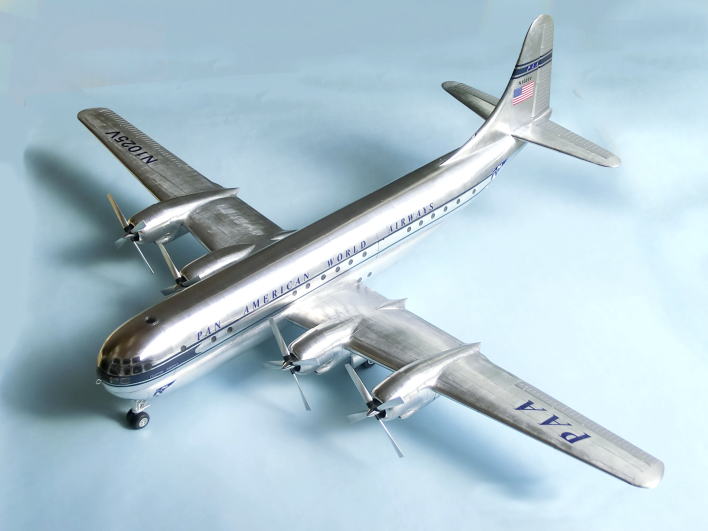 木林会員作品ページボーイング377「ストラトクルーザー」