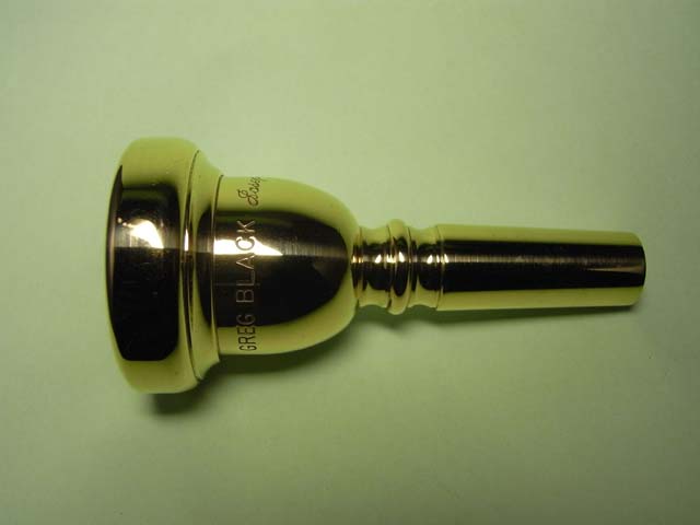 グレッグブラック 中古トロンボーンマウスピース Alessi 1L GP