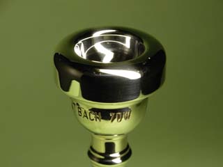 バック（現行モデル） 中古トランペットマウスピース 7DW