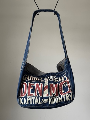 KAPITAL (キャピタル) キャンバスニュースペーパーBAG(GUIDING LIGHTpt