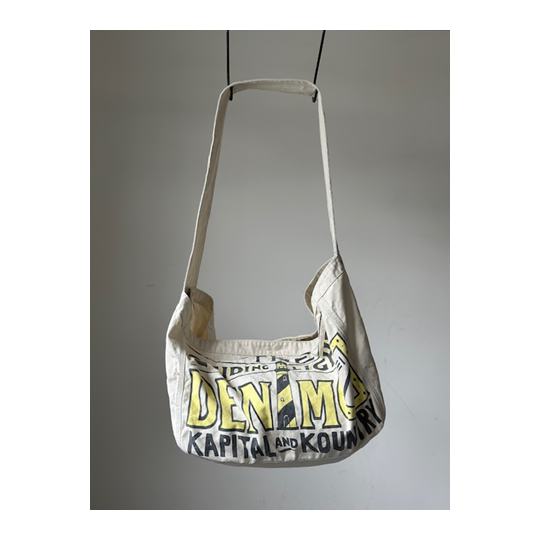 KAPITAL (キャピタル) キャンバスニュースペーパーBAG(GUIDING LIGHTpt