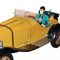 買取】一番くじDXルパン三世1st. A賞 ルパン＆モデルカー フィギュア